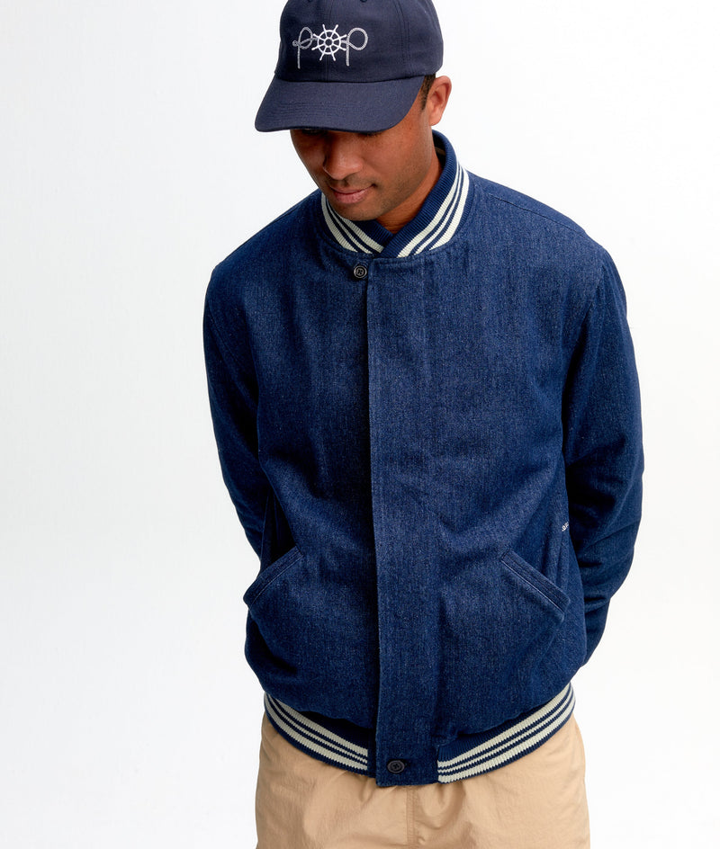 Pop Captain Sixpanel Hat Navy