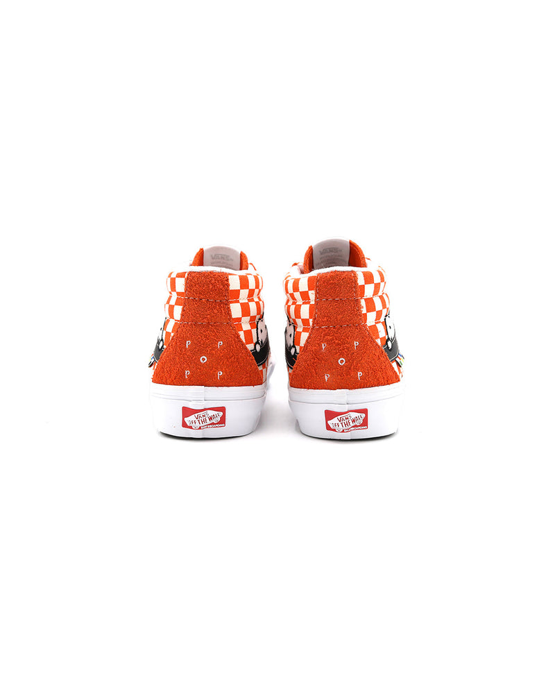 Pop & Miffy by Vans Grosso Mid Red Orange
