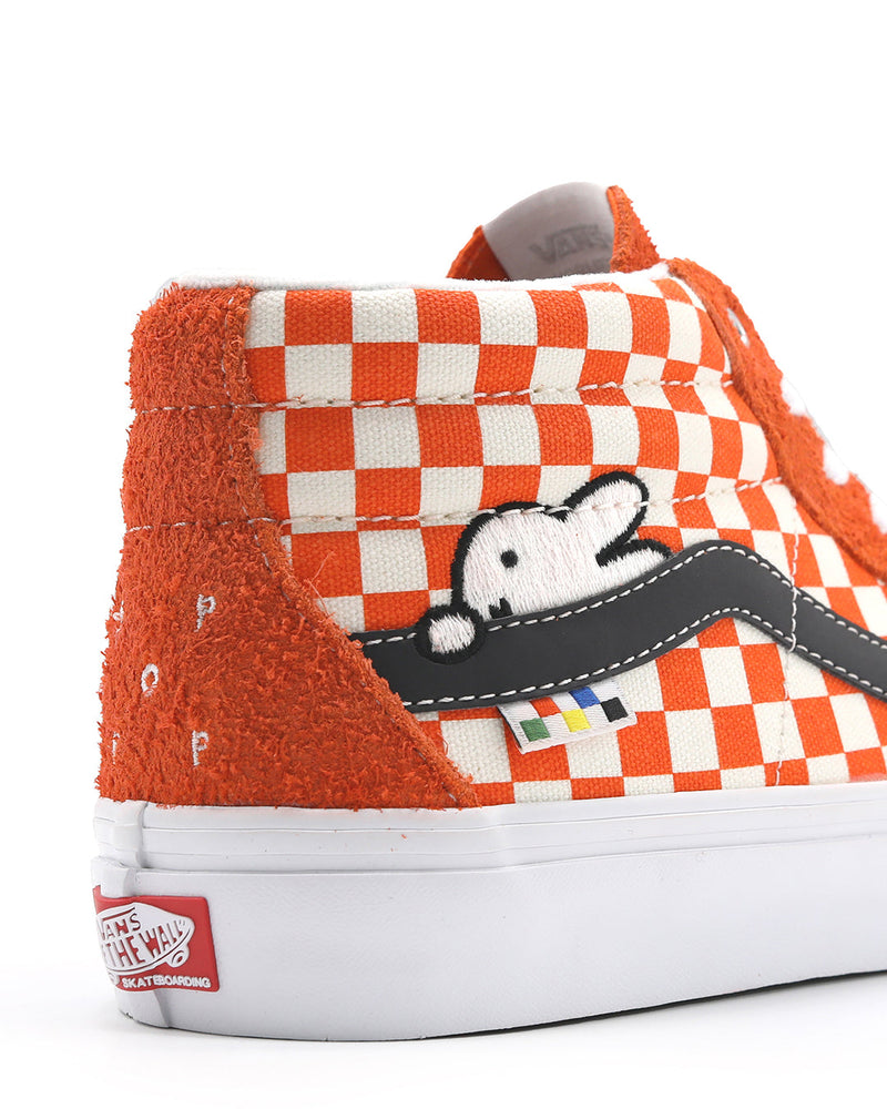 Pop & Miffy by Vans Grosso Mid Red Orange