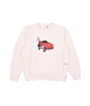 Pop Sports Car Crewneck Offwhite