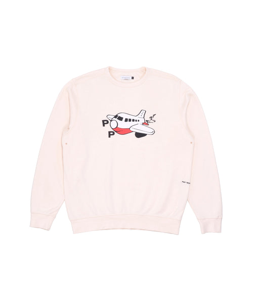 Featured Product Image Of Pop Airplane Crewneck Off White