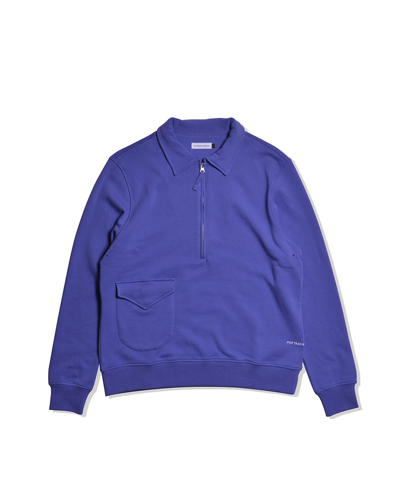 AW19 Heavyweight Halfzip Sweat Grape