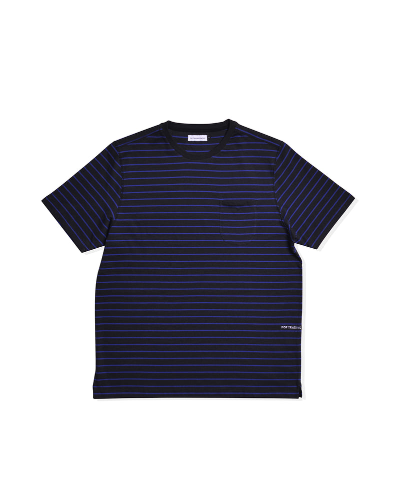 AW19 Casper Pocket T-shirt Anthractie Grape