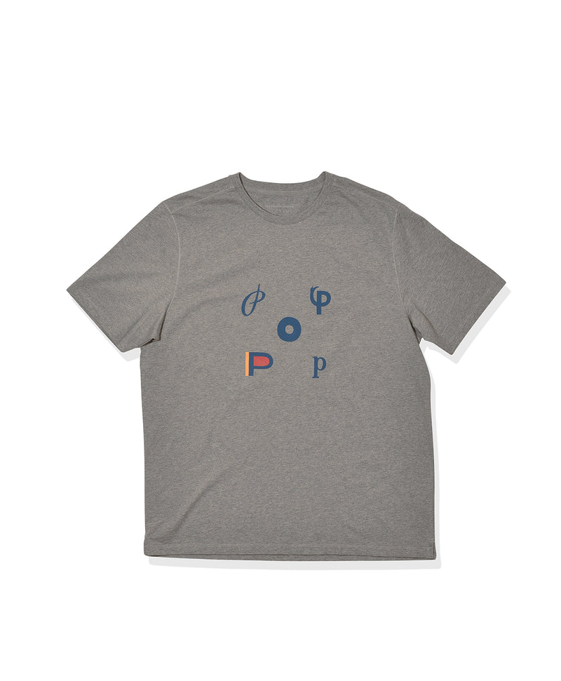 Pop Parra T-Shirt Heather Grey