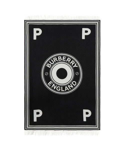 Featured Product Image Of Burberry & Pop Cashmere Blanket Black