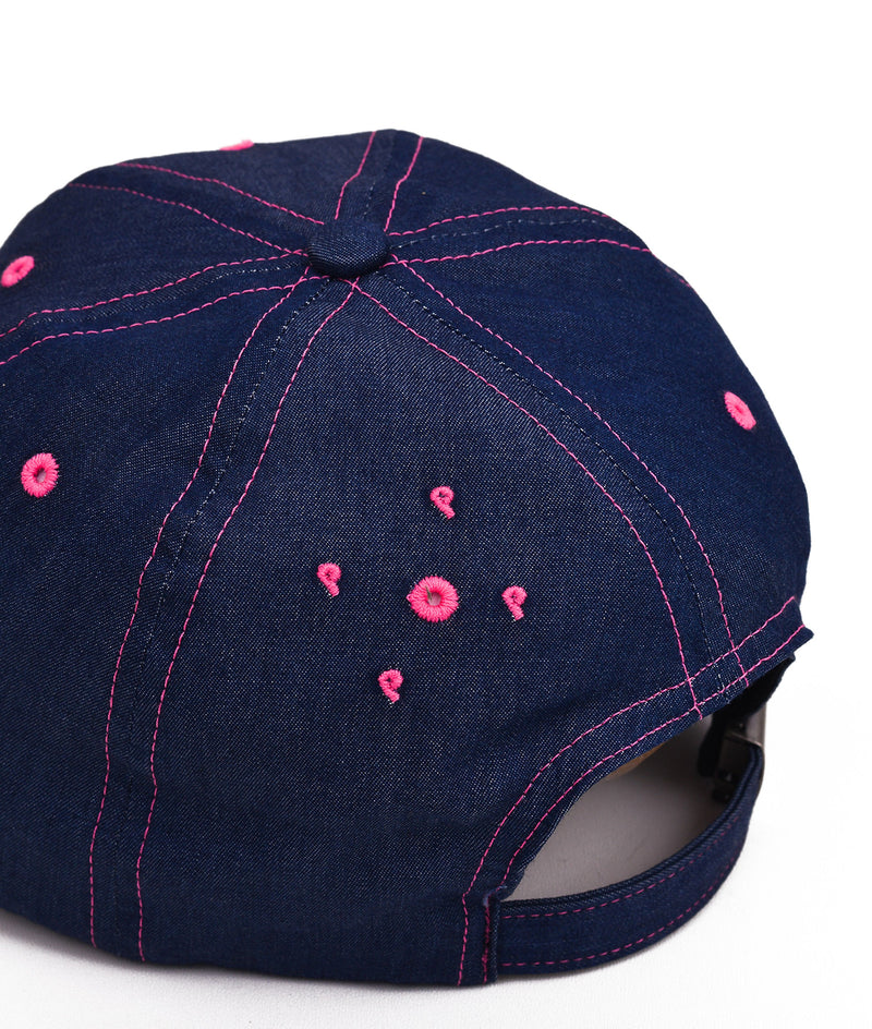 Pop Lex Pott Flexfoam 6 Panel Hat Raw Denim