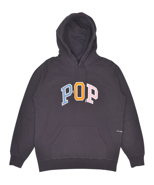 Featured Product Image Of Pop Arch Hooded Sweat Anthracite