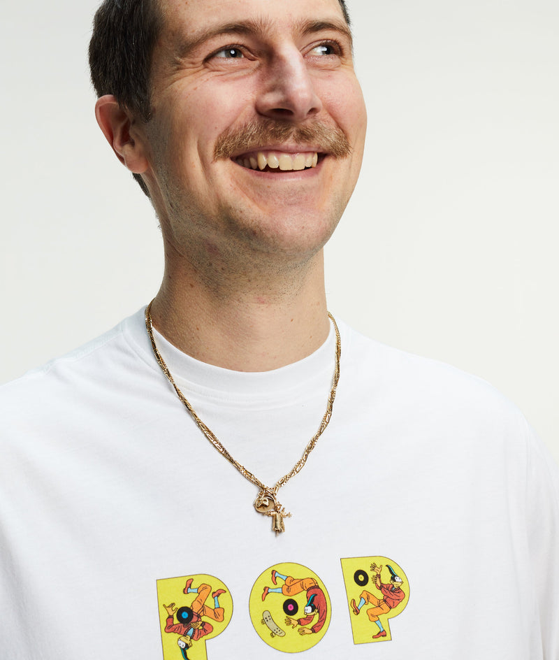 Pop Joost Swarte Logo T-Shirt White