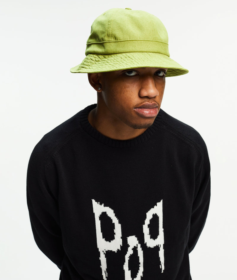 Pop Corn Knitted Crewneck Black