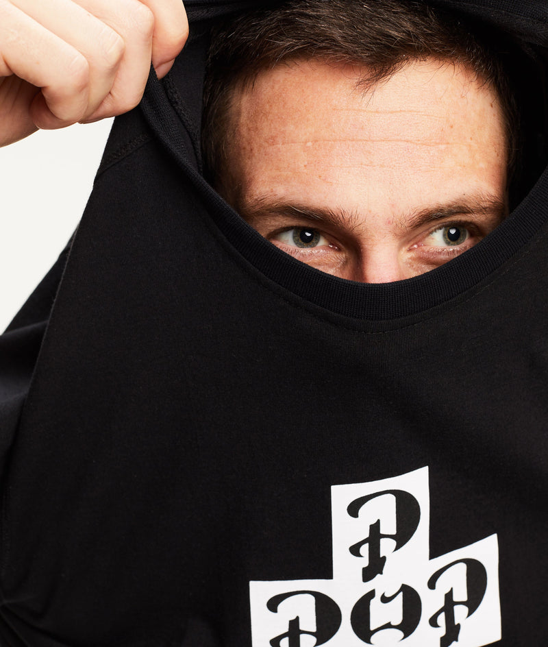 Pop Godtown T-Shirt Black