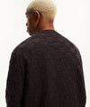 Pop Checked Panel Knit Delicioso