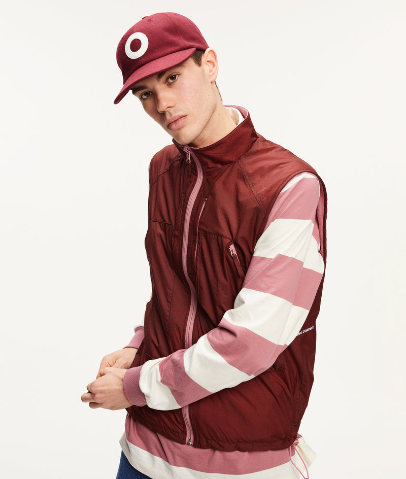 Pop Reversible Safari Vest Fired Brick/Mesa Rose