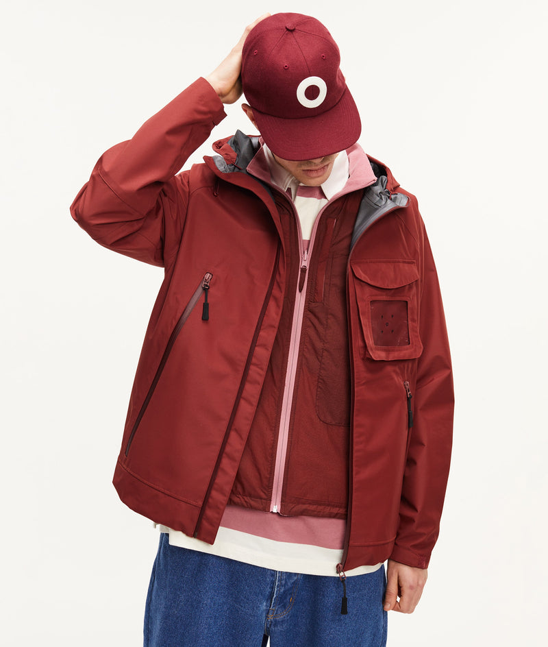 Pop Reversible Safari Vest Fired Brick/Mesa Rose