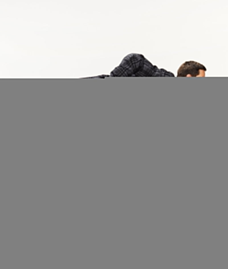 Pop Checked Padded Trench Coat