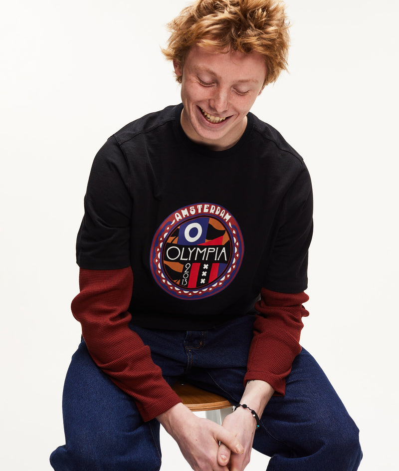 Pop Olympia T-shirt Black