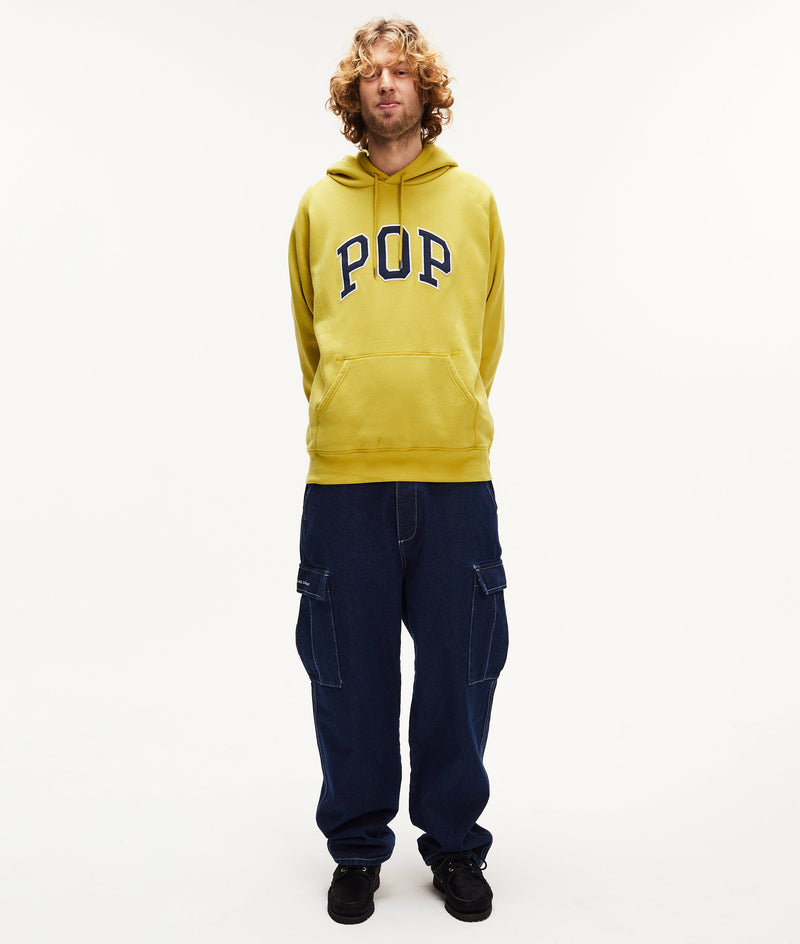 Pop Arch Hooded Sweat Cress Green