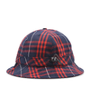 Pop Bell Hat Red/Navy Plaid