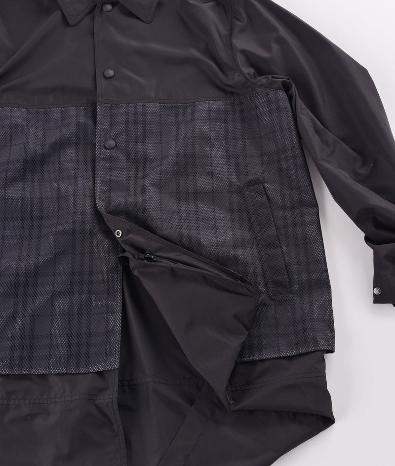 Burberry & Pop Tech Trench Jacket Black