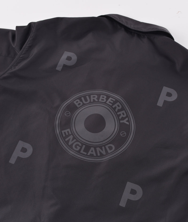 Burberry & Pop Tech Trench Jacket Black