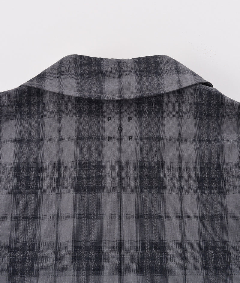 Burberry & Pop Trench Jacket Check