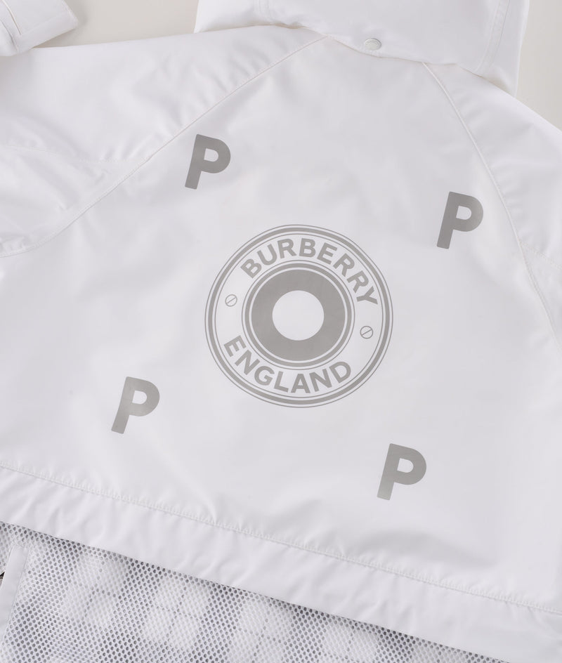 Burberry & Pop Parka Jacket White