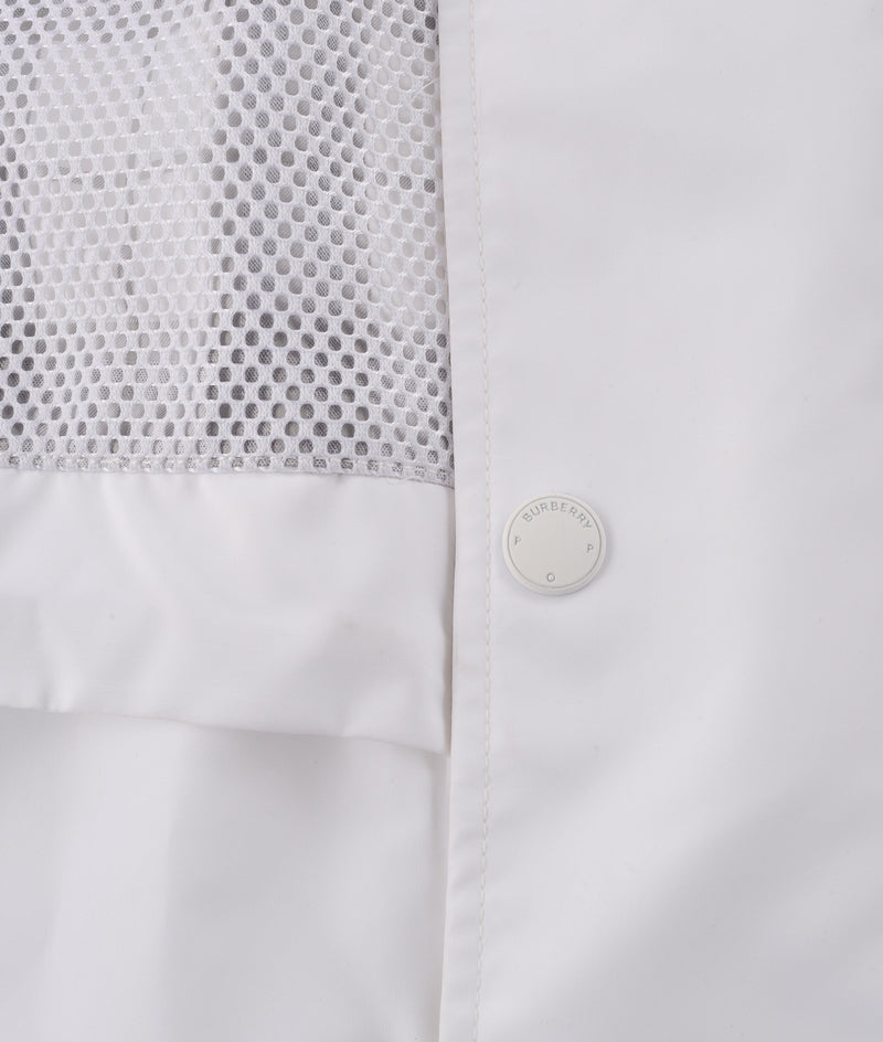 Burberry & Pop Parka Jacket White