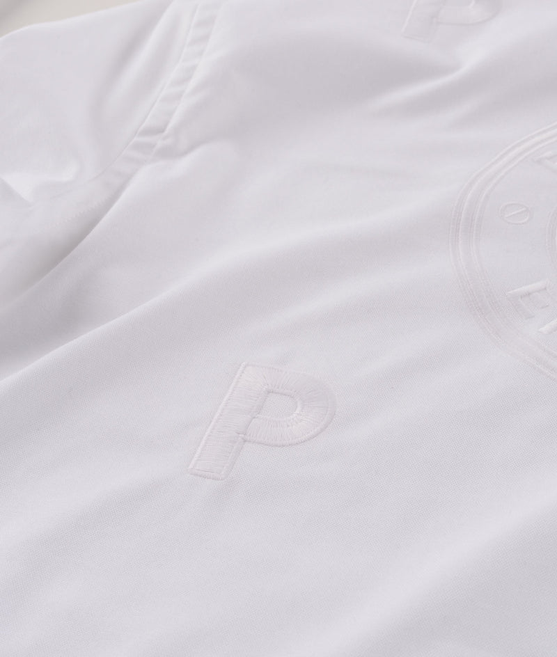 Burberry & Pop Embroidered Oxford Shirt White