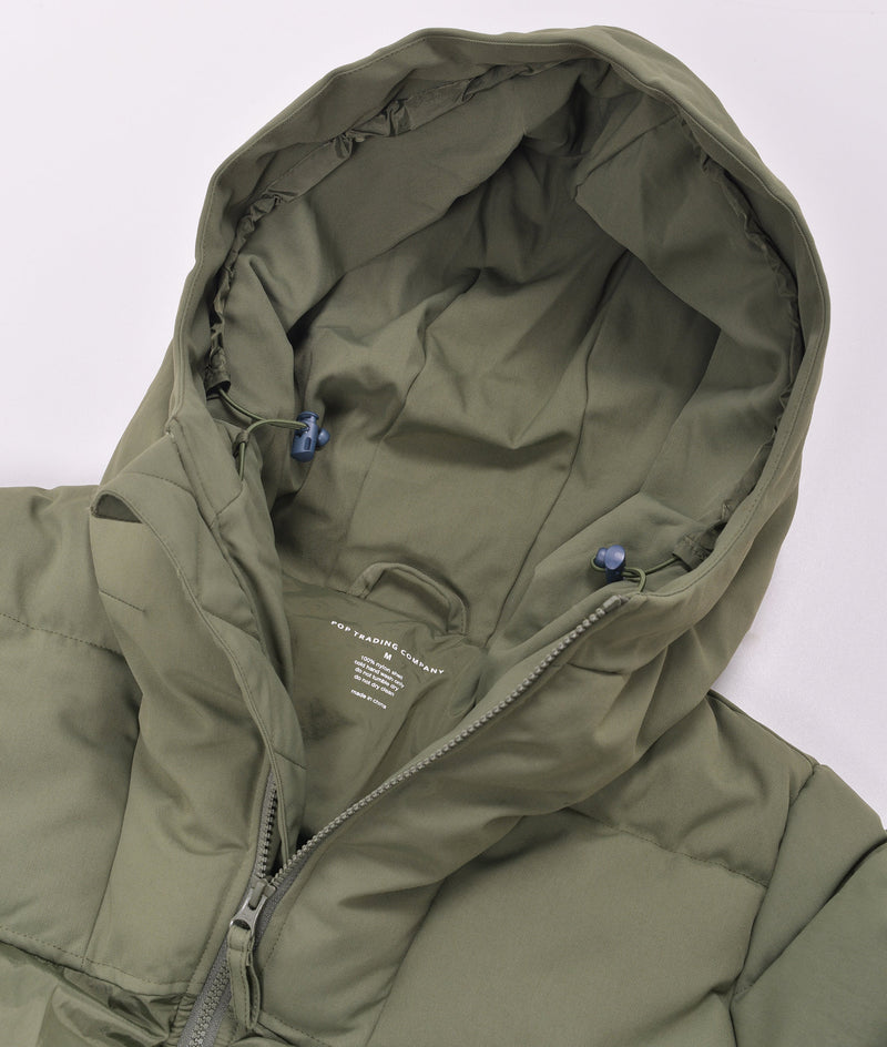 Pop Alex Puffer Jacket Olivine