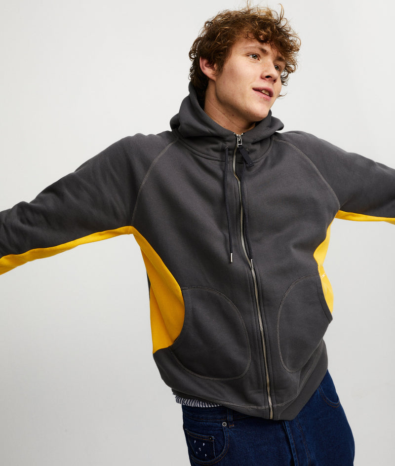 Pop Vanderveken Hooded Sweat Charcoal