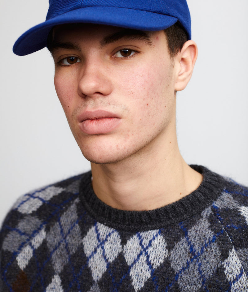 Pop Burlington Knitted Crewneck Anthracite