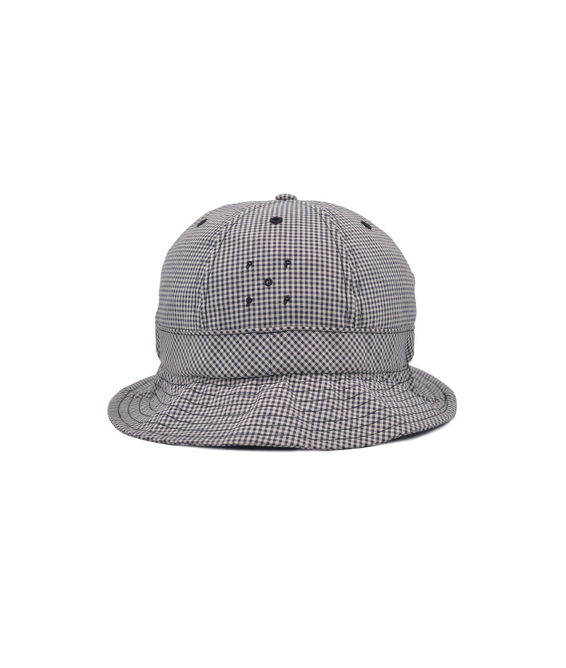 Pop & Miffy Gingham Bell Hat Black/White