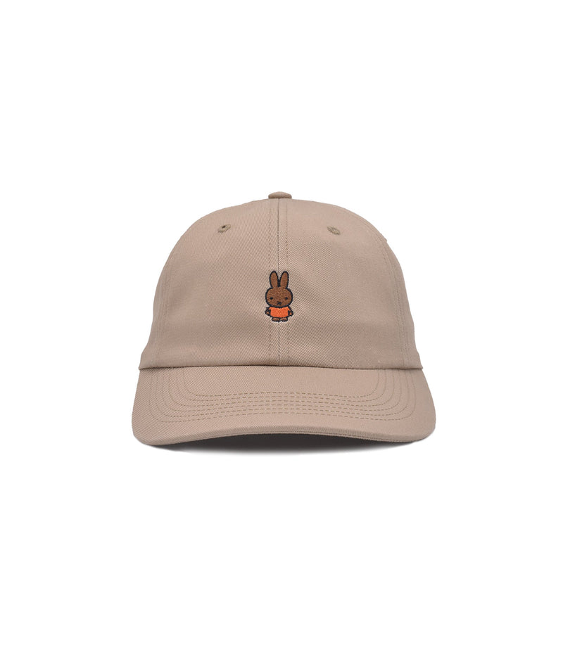 Pop & Miffy Sixpanel Hat Khaki