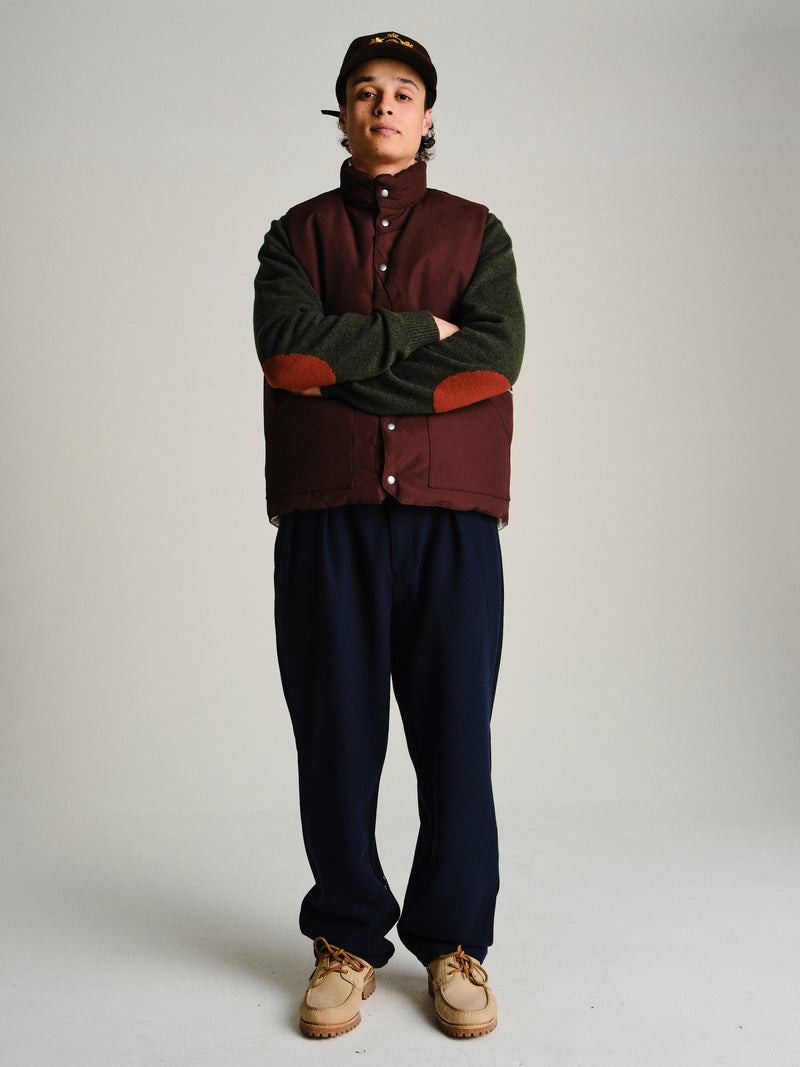 Pop Wool Hewitt Suit Pants	Navy