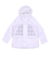 Burberry & Pop Parka Jacket White
