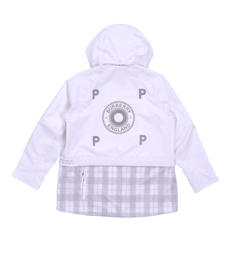Burberry & Pop Parka Jacket White
