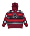 Burberry & Pop Wool Striped Knitted Hooded Sweat