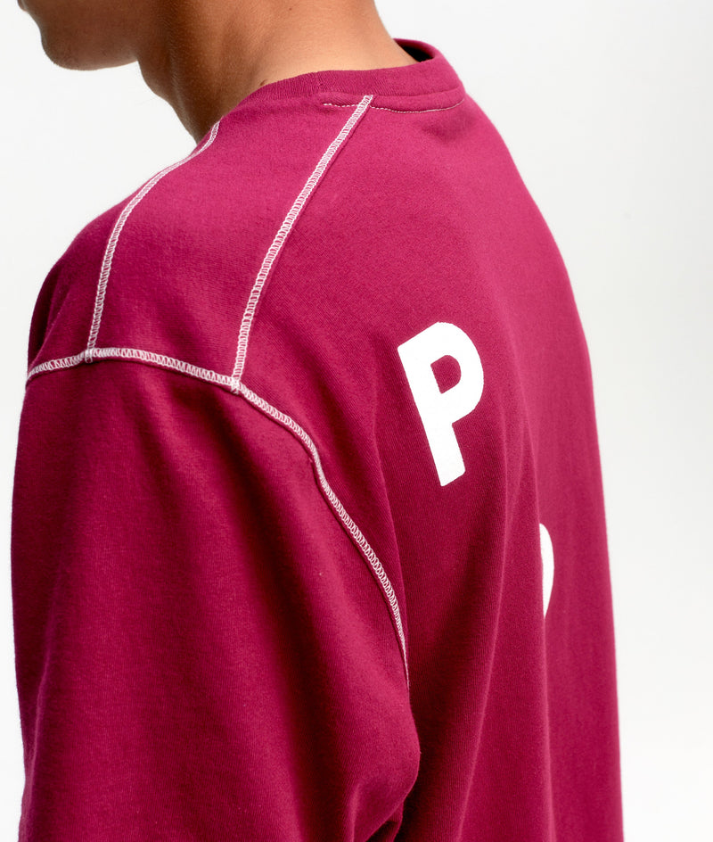 Pop Logo T-Shirt Raspberry