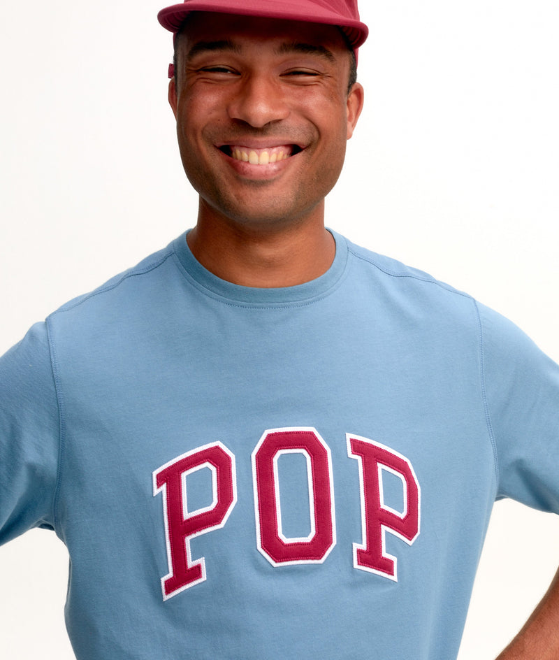 Pop Arch T-Shirt Blue Shadow