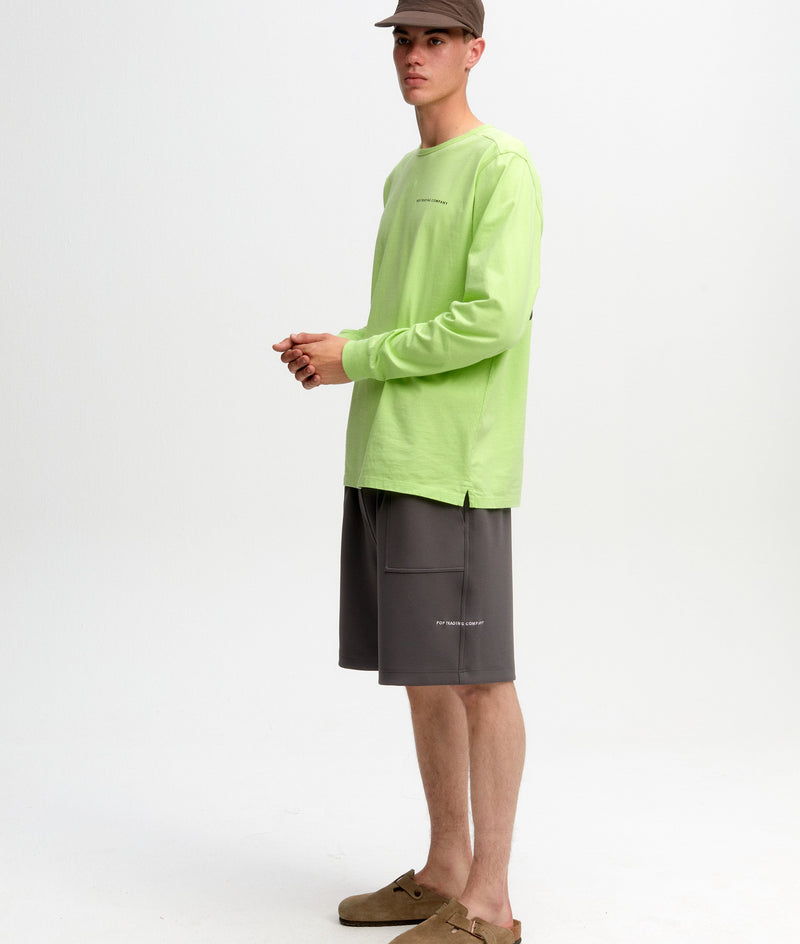 Pop Logo Longsleeve T-Shirt Jade Lime