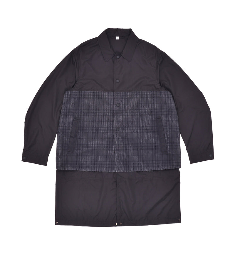 Burberry & Pop Tech Trench Jacket Black