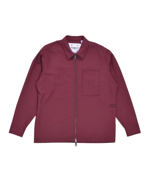 Featured Product Image Of Burberry & Pop Overshirt Garnet
