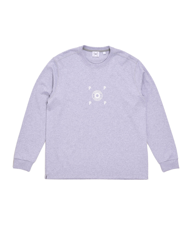 Burberry & Pop Logo Longsleeve T-Shirt Grey