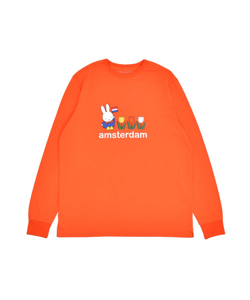 Featured Product Image Of Pop & Miffy Amsterdam Longsleeve T-Shirt Orange