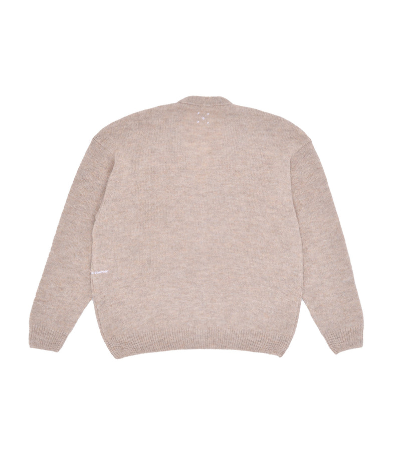 Pop Knitted Cardigan White Pepper