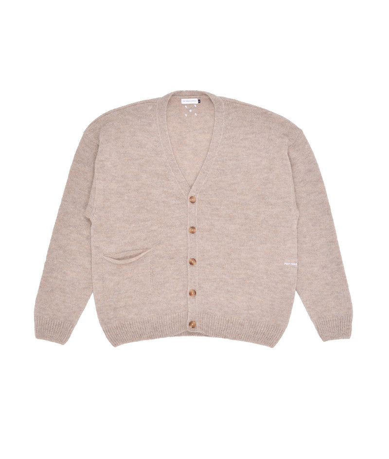 Pop Knitted Cardigan White Pepper