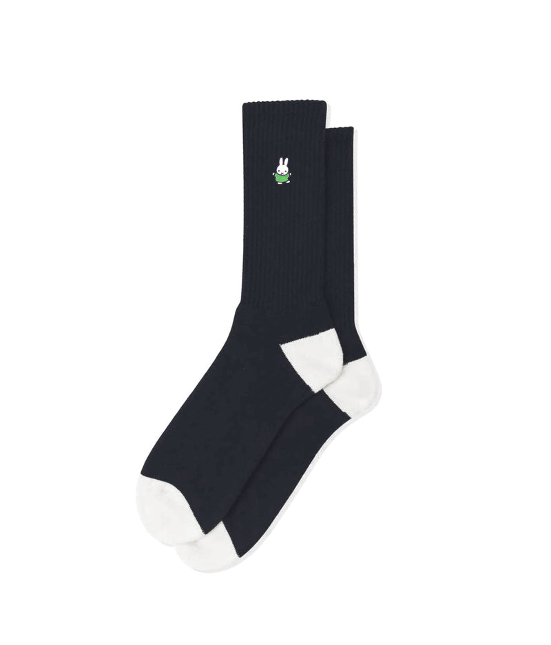 Pop Miffy Dancing Socks Black
