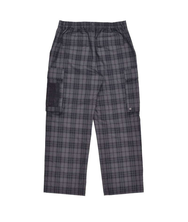Burberry & Pop Reflective Cargo Pants Grey Check