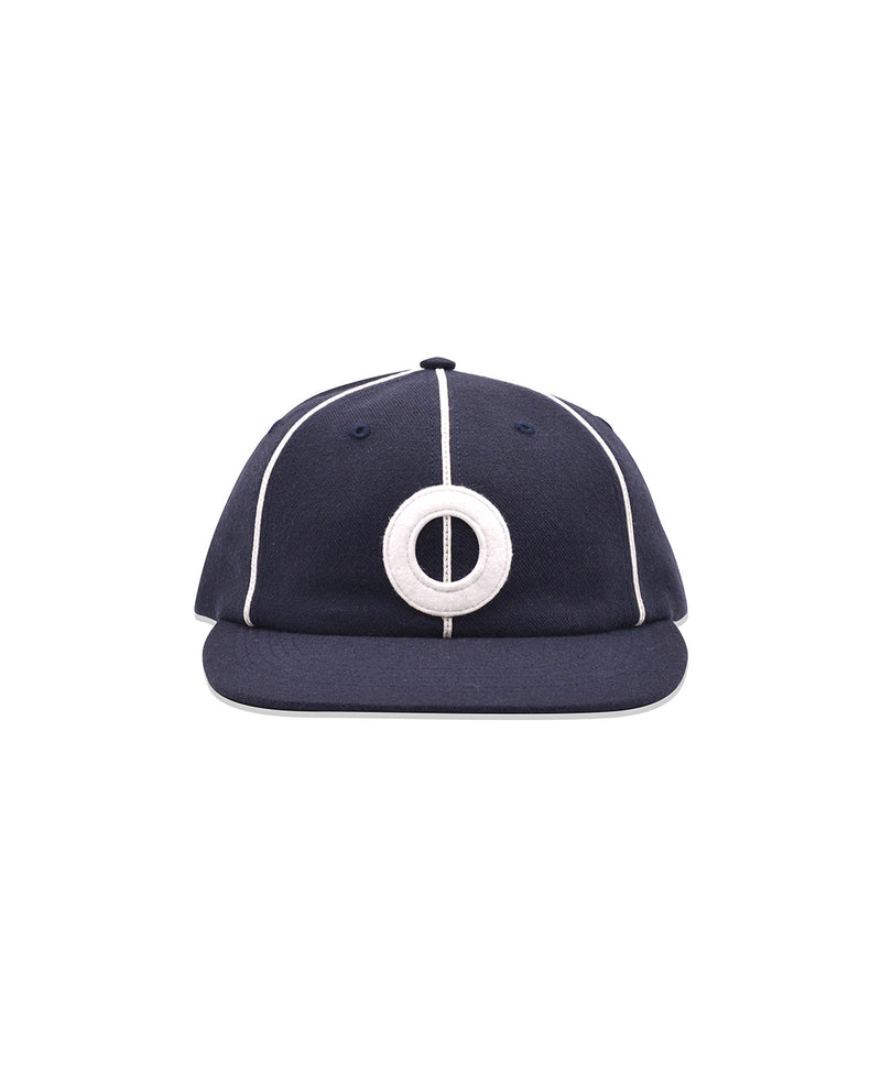 Pop O 6 Panel Hat Navy/White