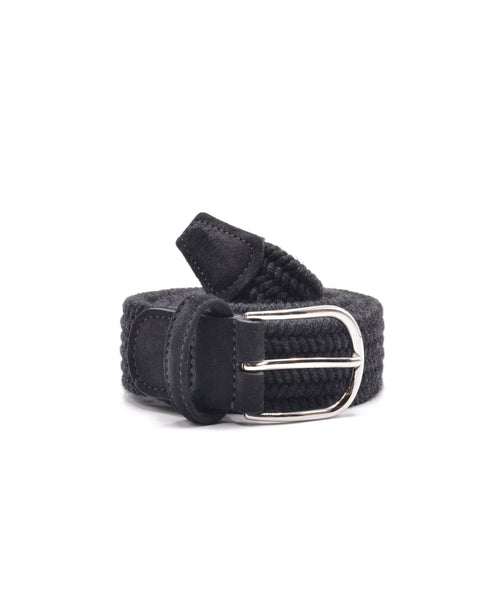 Featured Product Image Of Pop Anderson's Cotton Woven Belt Anthracite