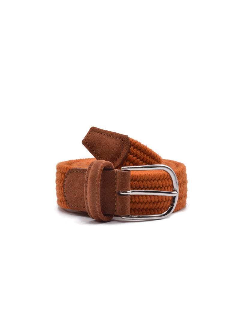 Pop Anderson's Cotton Woven Belt Amber